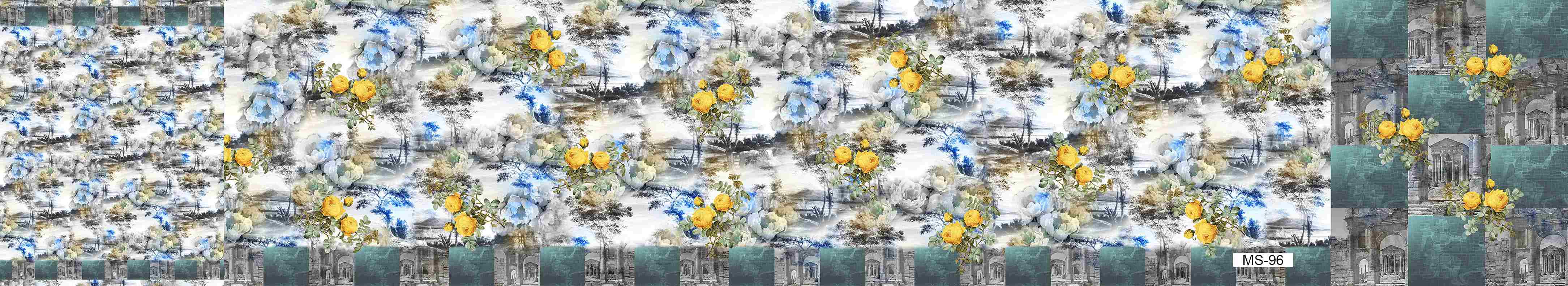 Digital Printing Saree Design 1