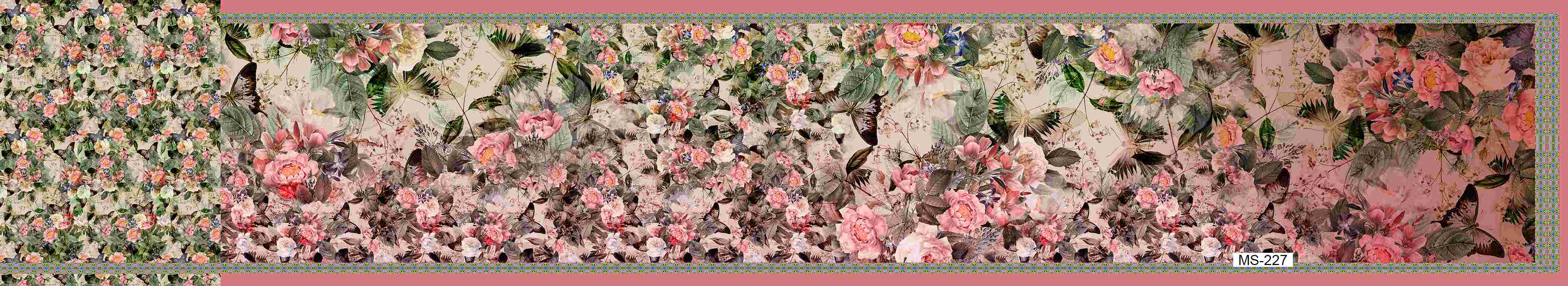 Digital Printing Saree Design 10