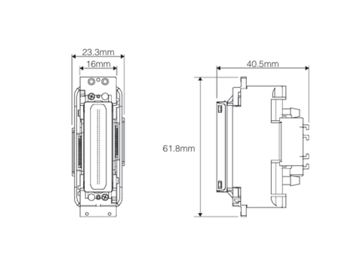 GH2220 External Dimensions Diagram